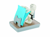 MEMOBLOKDISPENSER 3M POST-IT Z-NOTE KD-330 KARATE [EA] artikel afbeelding