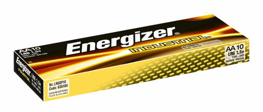 BATTERIJ ENERGIZER INDUSTRIAL AA ALKALINE artikel afbeelding