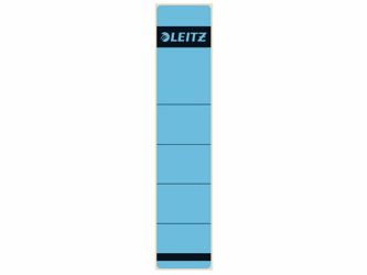 Leitz Rugetiketten, kort zelfklevend Rugbreedte 50 mm, 191 x 39 mm, blauw (pak 10 stuks) artikel afbeelding