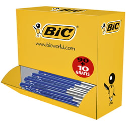BALPEN BIC M10 BLAUW 90+10 GRATIS artikel afbeelding