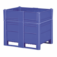 Grote bak van polyethyleen inhoud 800 l uitvoering 2 sleden, 6