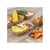 FSC® kraft/PLA coated snackbakje A14+/A20