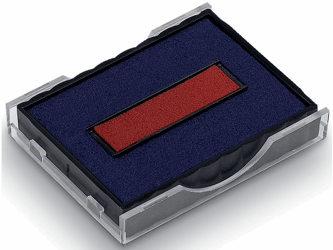 Colop Inktkussen Rood/blauw, 4750, 4750/L en 4755 (pak 2 stuks) artikel afbeelding