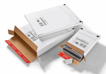 Colompac pakketpost doosjes 244x344x28mm. Kleur: Wit. CP 065.59 artikel afbeelding