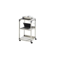 Overheadprojector-/beamerwagen h x b x d = 882x508x432 mm grijs
