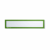 Magnetische infohoes voor titels, A4 liggend / A3 staand, 312x60 mm frame groen, VE = 10 stuks