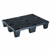 Display-pallet van kunststof l x b = 800x600 mm, draagvermogen statisch 3000 kg VE = 20 st. (Staffel: 1 Pak à 20 Stuks)