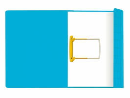 Clipmap Secolor Folio 100% gerecycled karton 250gr blauw
