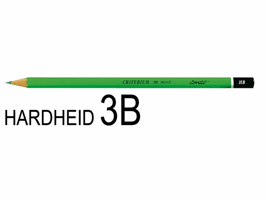 Potlood Bic Criterium 550 zeshoekig 3B