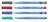 Viltstift Staedtler Lumocolor 305 non permanent correctable F blauw