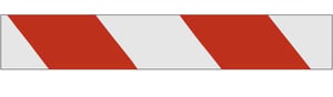 Signaliseringslint IEZZY 250m rood/wit