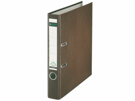 Ordner Leitz 1015 180° 52mm PP A4 bruin