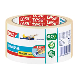 Afplaktape Tesa 55289 basic 50mmx25m artikel afbeelding