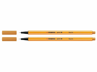 FINELINER STABILO POINT 88/26 APRICOT  artikel afbeelding