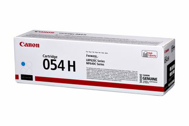 TONERCARTRIDGE CANON 054H 2.3K BLAUW artikel afbeelding