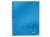 NOTITIEBOEK LEITZ WOW A5 SPIRAAL PP LIJN BLAUW  artikel afbeelding