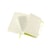 Notitieboek Moleskine pocket 90x140mm blanco soft cover lemon green