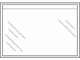 Paklijstenvelop Quantore zelfklevend onbedrukt 225x165mm 1000 stuks