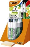 BIC® 4 Colours® Velours Balpen display à 30 stuks