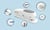 Nietmachine Rapesco Germ-Savvy ECO Sting Ray antibacterieel 24/6mm wit