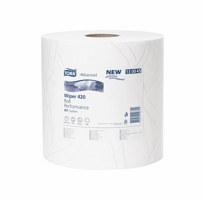 Tork Wiping Plus Rol Poetspapier 2-laags W1 nr. 130045 (verp/1 rol)