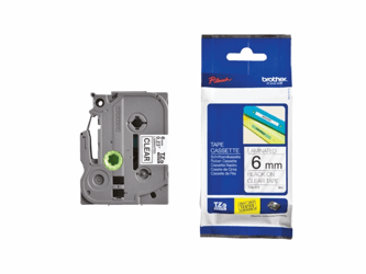 LABELTAPE BROTHER TZE-111 6MMX8M TR/ZWART artikel afbeelding