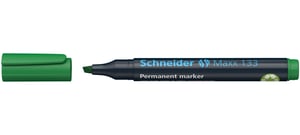 Viltstift Schneider Maxx 133 beitel punt groen