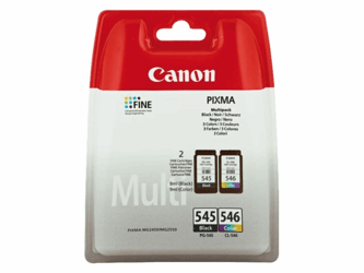 INKCARTRIDGE CANON PG-545 CL-546 ZWART KLEUR artikel afbeelding