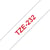 Brother TZe232 Labeltape, 12 mm x 8 m, Rood op Wit