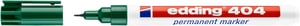 Viltstift edding 404 rond groen 0.75mm