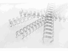 Draadrug GBC 6mm 34-rings A4 zwart 100 stuks