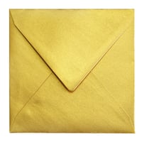 Envelop Papicolor 140x140mm Goud