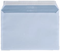 Envelop Hermes bank EA5 156x220mm zelfklevend wit doos à 500 stuks
