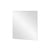 Wandspiegel h x b x d = 389x389x9 mm roestvast staal, gepolijst artikel afbeelding