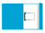 CLIPEXMAP JALEMA SECOLOR A4 BLAUW artikel afbeelding
