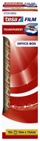 Plakband tesafilm® 10mx15mm transparant 10 rollen,