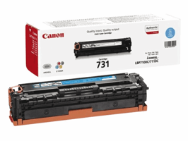 TONERCARTRIDGE CANON 731 1.5K BLAUW artikel afbeelding