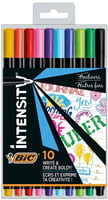 Fineliner Bic Intensity 0,4mm etui à 10 kleuren