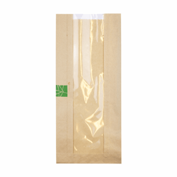 Paperwise/PLA vensterzak 370x160x(2x40)mm, met middenvenster artikel afbeelding
