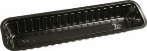 A-Bakje Type A16 Smal 203x54x28 PS Zwart Inhoud 200CC. Doosinhoud 2000 St.