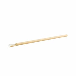 FSC® papieren lepelrietjes natural 240x8mm Ø artikel afbeelding