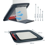 Laptopstandaard Leitz Ergo Cosy grijs
