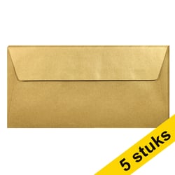 Envelop EA5/6 120g goud/pk5