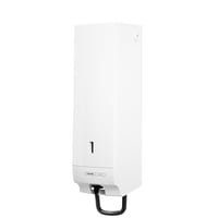 Schuimzeepdispenser PARADISE FOAM universeel 1 l, wit, cilinderslot h x b x d = 320x94x120 mm