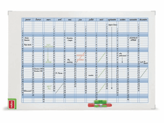 Nobo Planbord Performance Maand, 90 x 60 cm artikel afbeelding