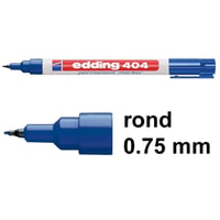 Permanent marker edding 404 0,75mm bl/ds10