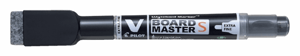 Viltstift Pilot Whiteboard rond 1.3mm +wisser zwart
