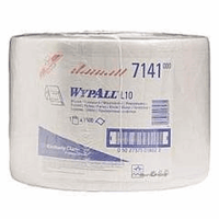 Kimberly Clark Wypall L10 poetsdoekrol, kleur wit. Verpakt per 1500doek