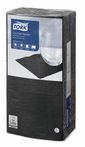 Tork Cocktailservet 24x24cm 2-laags 1/4-vouw 12x200 zwart