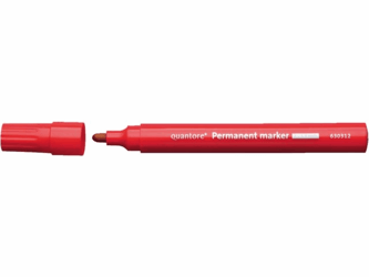 VILTSTIFT QUANTORE PERM ROND 2-3MM ROOD artikel afbeelding